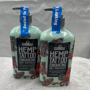 Malibu Hemp Tattoo Enhancing Body Moisturizer - Mint Green